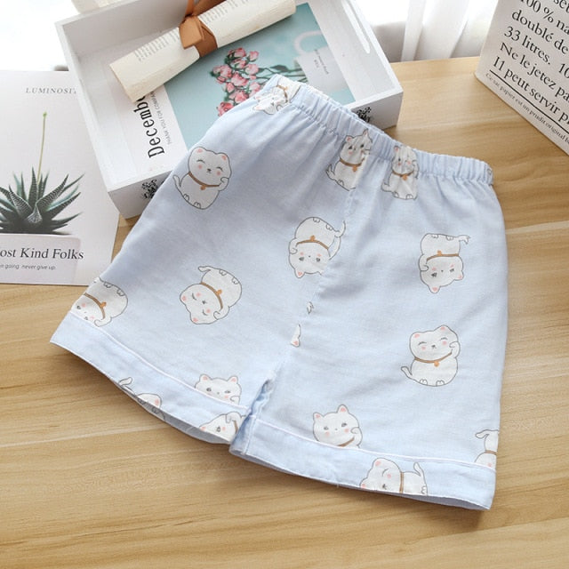 The All Over Printed Pajama Shorts Original Pajamas-Original Pajamas