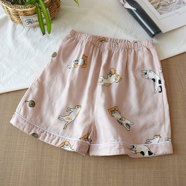 The All Over Printed Pajama Shorts Original Pajamas-Original Pajamas