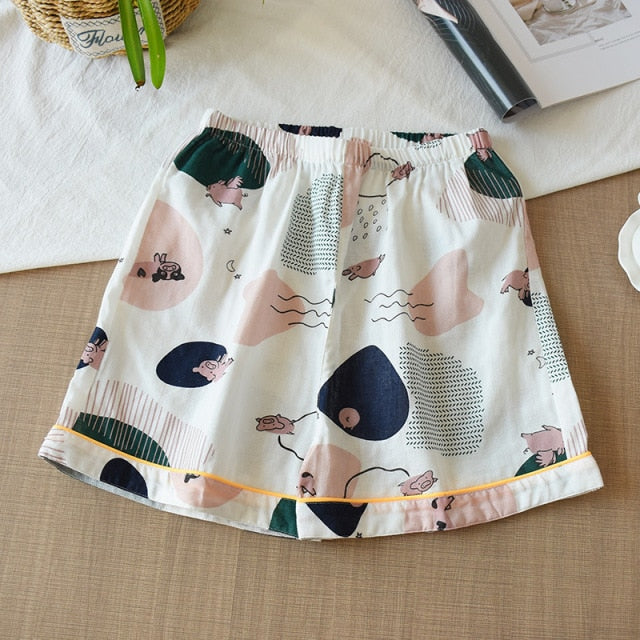 The All Over Printed Pajama Shorts Original Pajamas-Original Pajamas