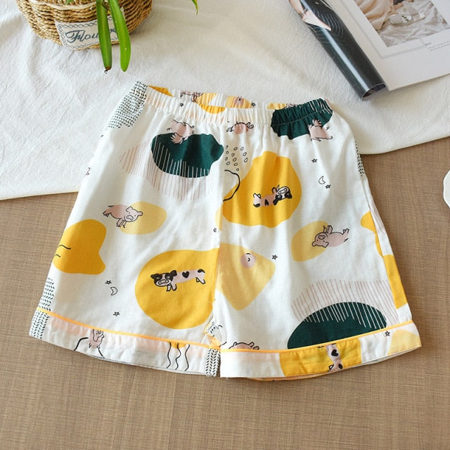 The All Over Printed Pajama Shorts Original Pajamas-Original Pajamas