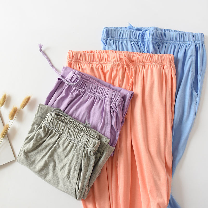 The Solid Colors Modal Loose Pajama Pants Best Rated Women's Pajamas-Original Pajamas