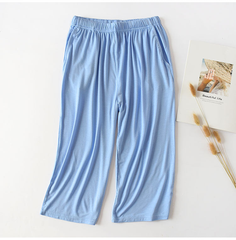 The Solid Colors Modal Loose Pajama Pants Best Rated Women's Pajamas-Original Pajamas