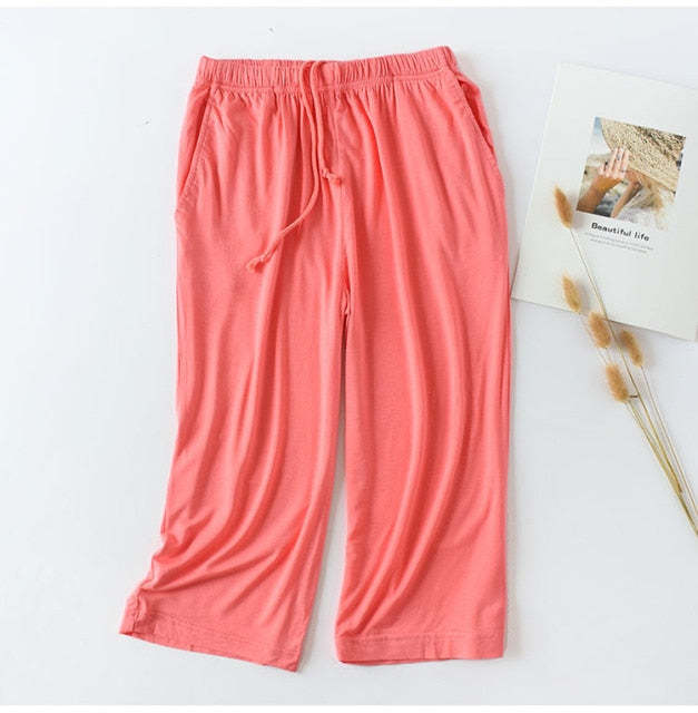 The Solid Colors Modal Loose Pajama Pants Best Rated Women's Pajamas-Original Pajamas