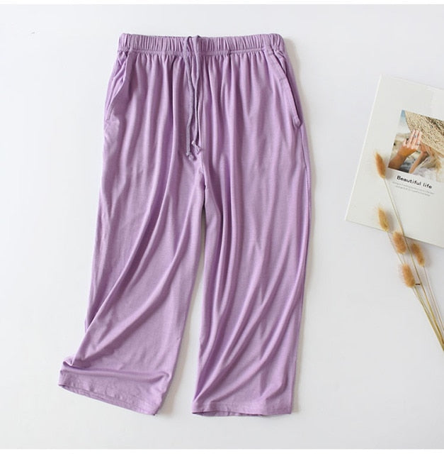 The Solid Colors Modal Loose Pajama Pants Best Rated Women's Pajamas-Original Pajamas