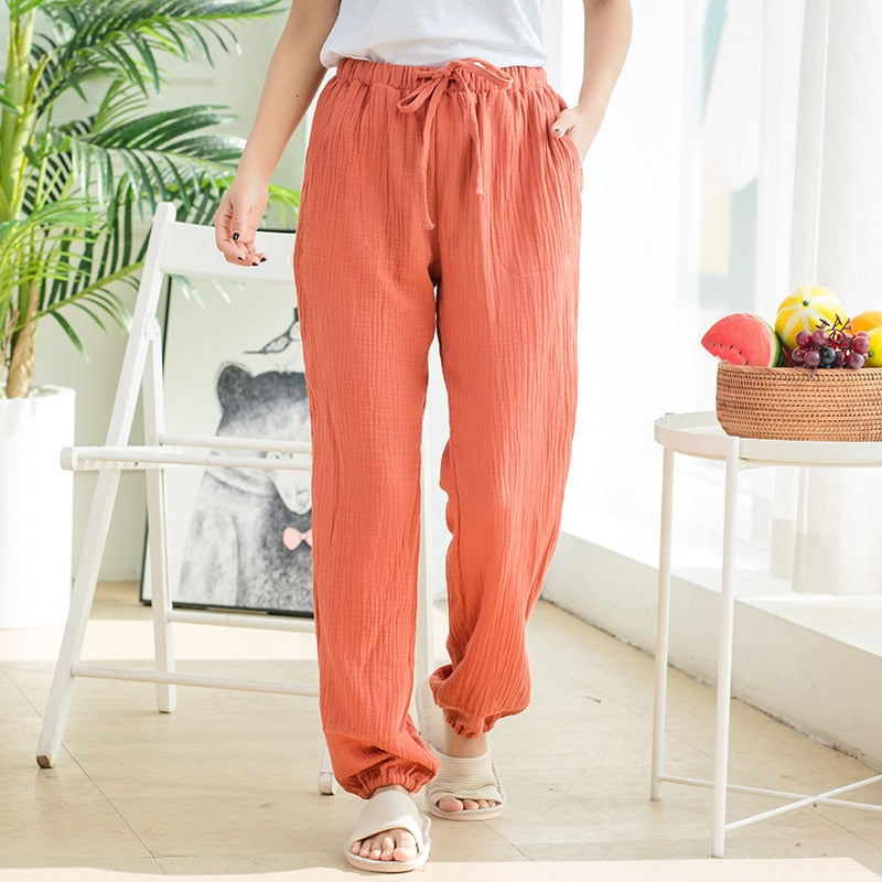 The Solid Casual Pants Original Pajamas-Original Pajamas