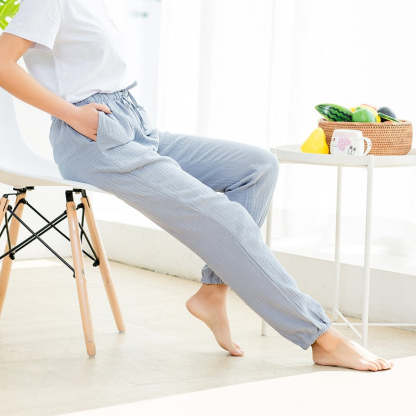 The Solid Casual Pants Original Pajamas-Original Pajamas