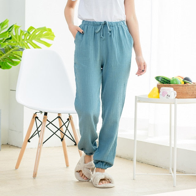 The Solid Casual Pants Original Pajamas-Original Pajamas