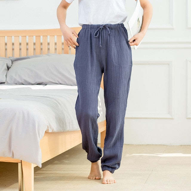 The Solid Casual Pants Original Pajamas-Original Pajamas