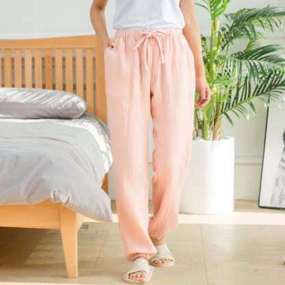 The Solid Casual Pants Original Pajamas-Original Pajamas