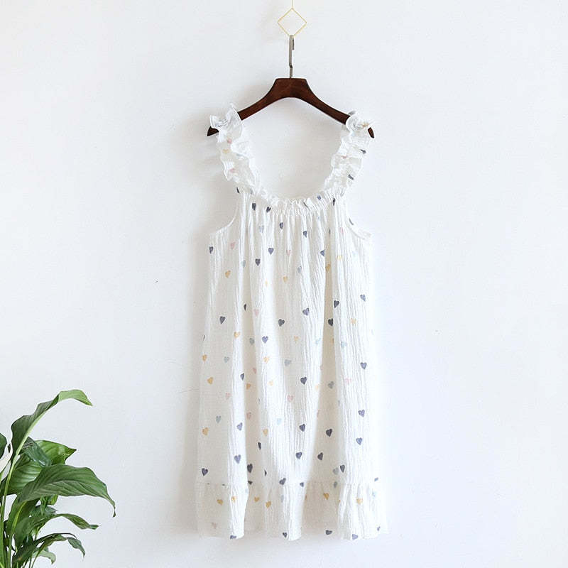 The Ruched Summertime Solid Original Pajamas Beautiful Sleepwear-Original Pajamas