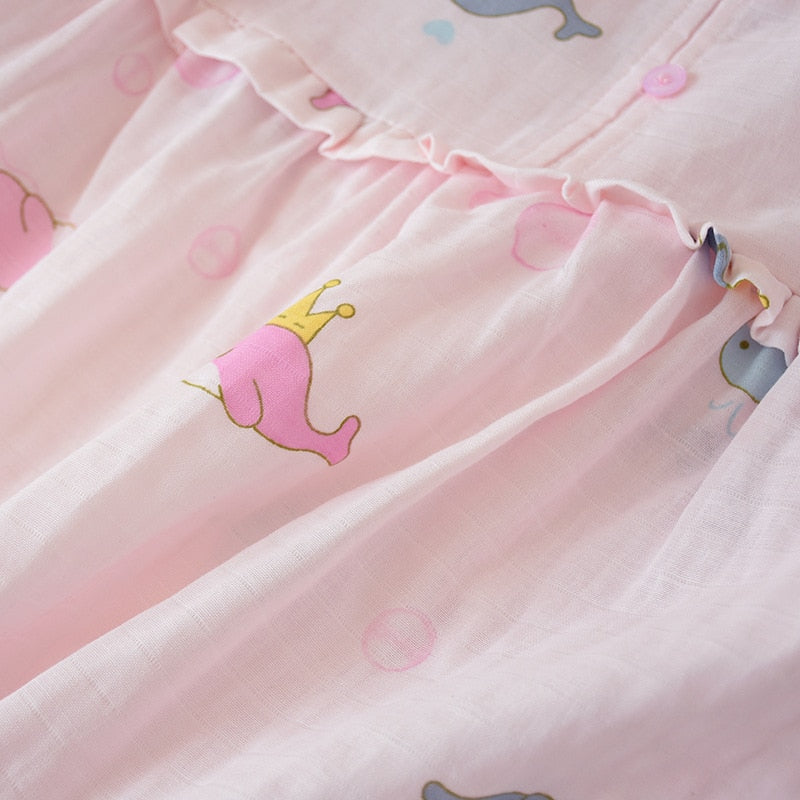 The Thin Cartoon Solid Original Pajamas-Original Pajamas