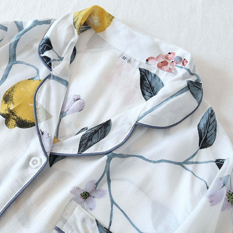 The Large Print Button Down Original Pajamas-Original Pajamas