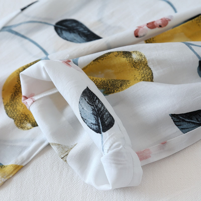 The Large Print Button Down Original Pajamas-Original Pajamas