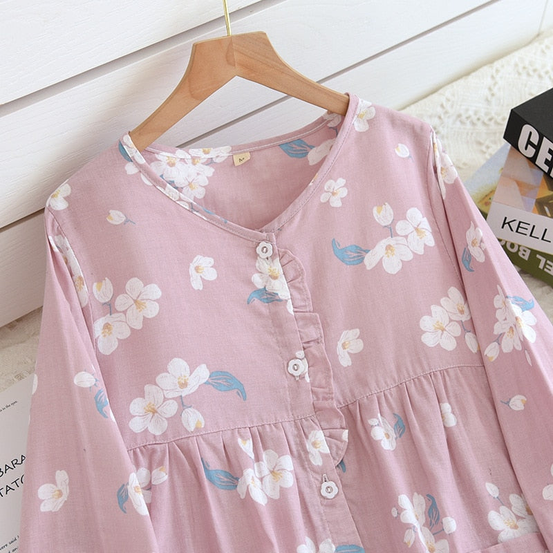 The Ultra Soft Flower Print Original Pajamas-Original Pajamas