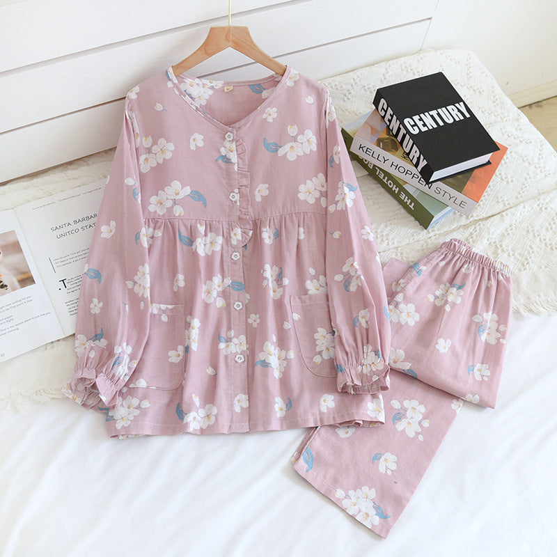 The Ultra Soft Flower Print Original Pajamas-Original Pajamas