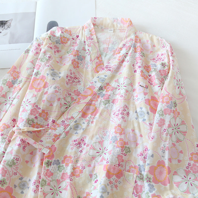 The Retro Floral Solid Original Pajamas-Original Pajamas