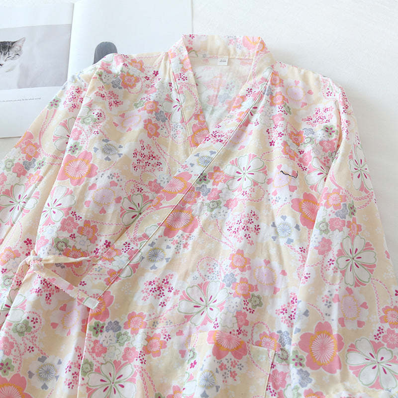 The Retro Floral Solid Original Pajamas-Original Pajamas