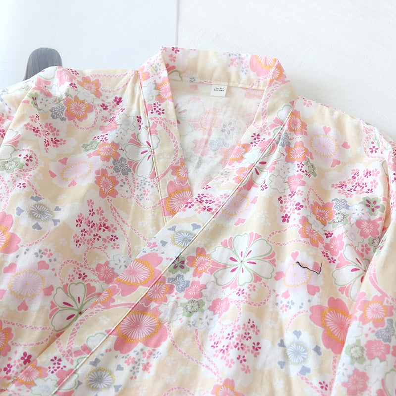 The Retro Floral Solid Original Pajamas-Original Pajamas