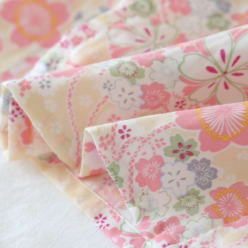 The Retro Floral Solid Original Pajamas-Original Pajamas