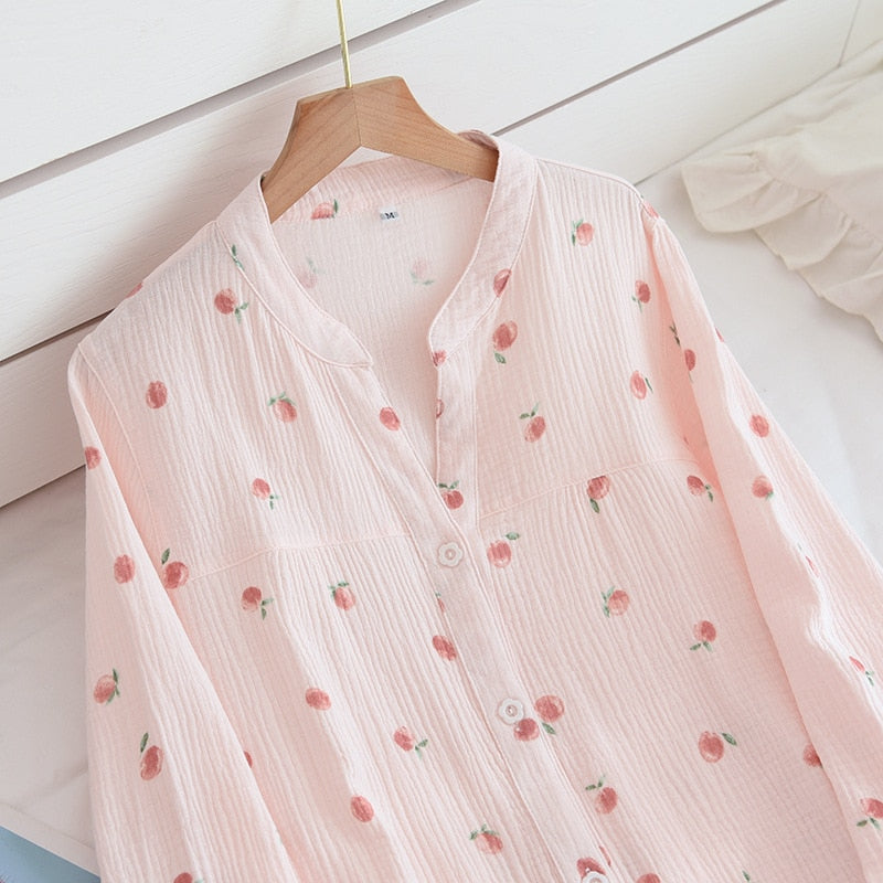 The Fruit Print Pajama Set Original Pajamas-Original Pajamas