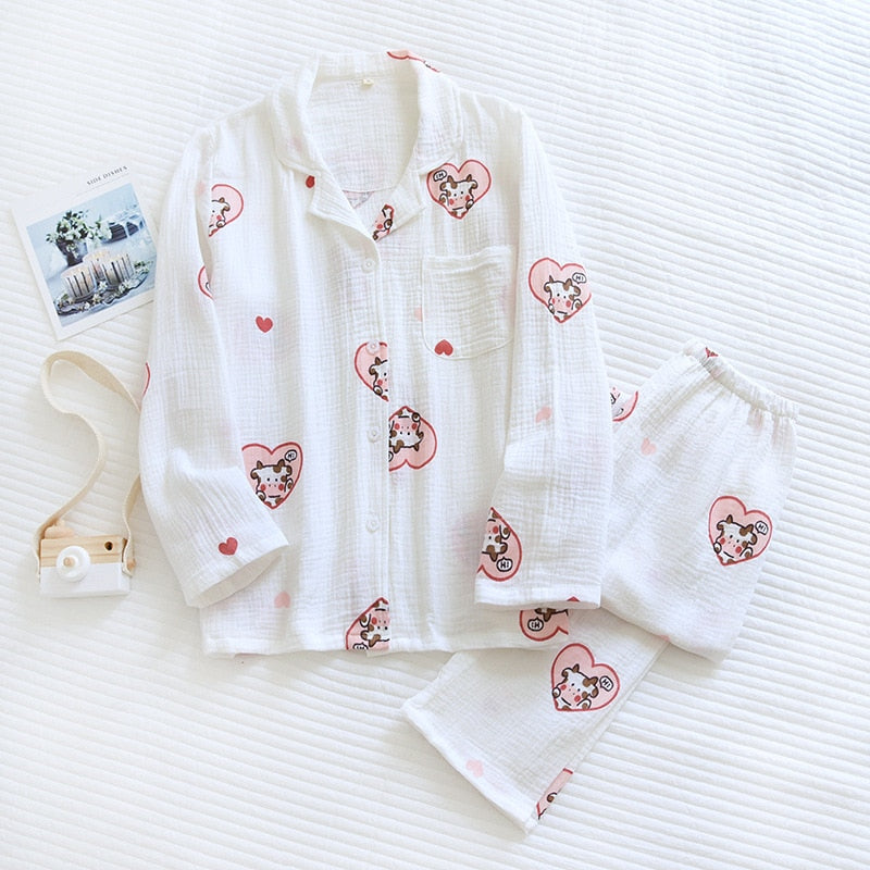 The Romantic Cows Original Pajamas-Original Pajamas