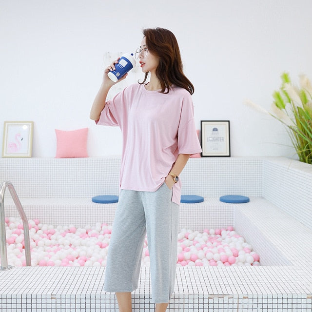 The Loose Wide-leg Original Pajamas-Original Pajamas