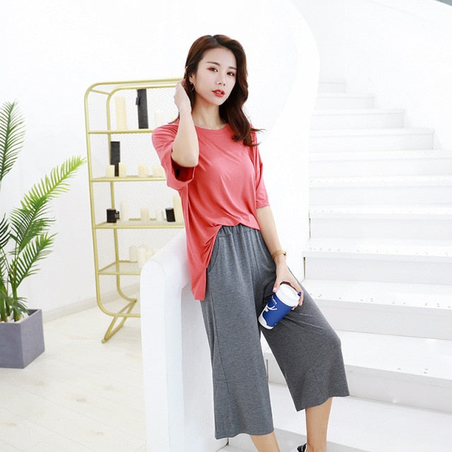 The Loose Wide-leg Original Pajamas-Original Pajamas