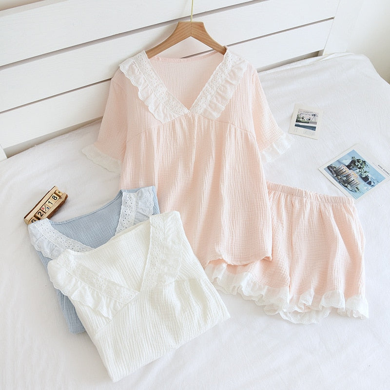 The Laced Collar Original Pajamas-Original Pajamas