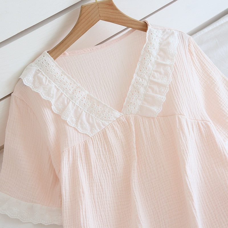 The Laced Collar Original Pajamas-Original Pajamas