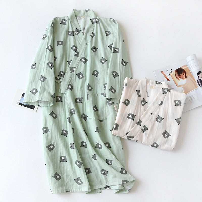 The Cartoon Bear Solid Original Pajamas-Original Pajamas