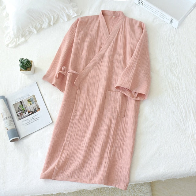The Ruched Solid Dress One-Piece For Women-Original Pajamas