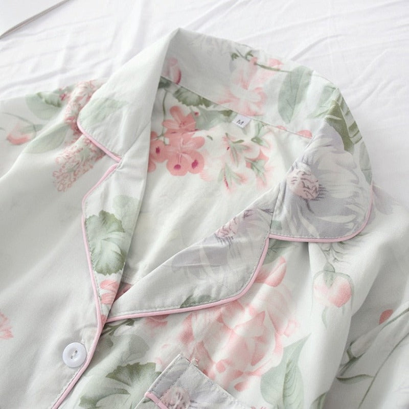 The Breathable Floral Original Pajamas-Original Pajamas