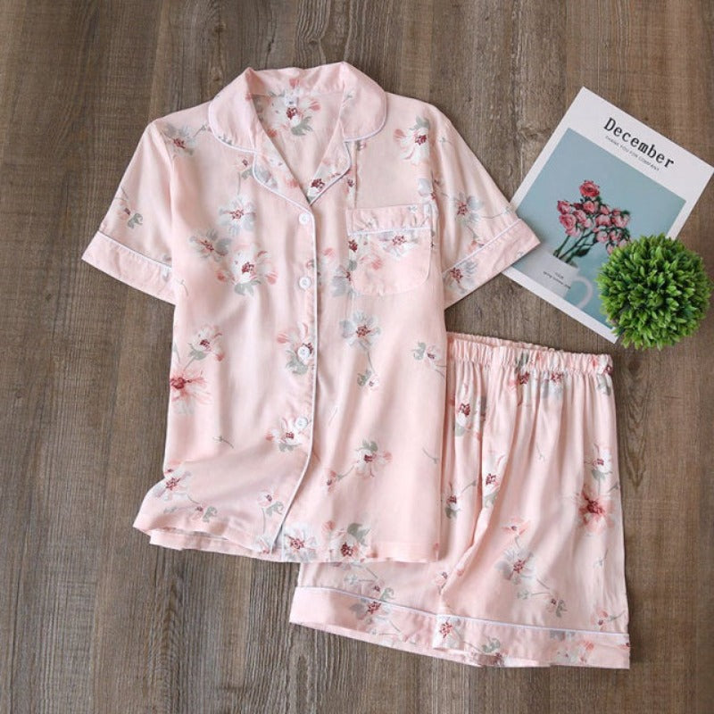 The Breathable Floral Original Pajamas-Original Pajamas