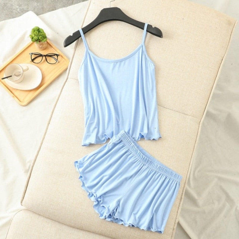 The Refreshing Cool 2 Piece Comfortable Sleepwear For Women-Original Pajamas