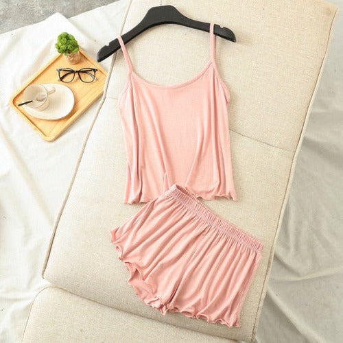 The Refreshing Cool 2 Piece Comfortable Sleepwear For Women-Original Pajamas