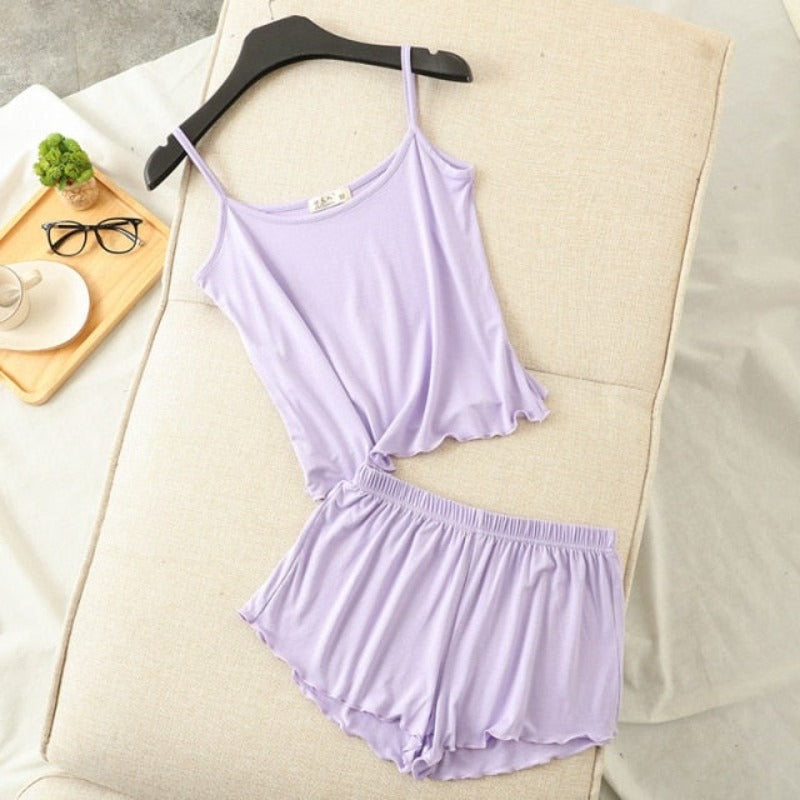 The Refreshing Cool 2 Piece Comfortable Sleepwear For Women-Original Pajamas