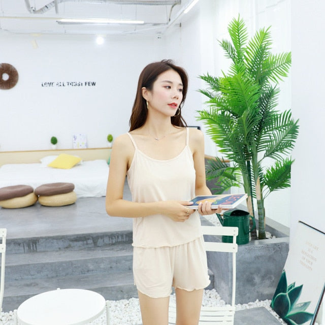 The Refreshing Cool 2 Piece Comfortable Sleepwear For Women-Original Pajamas