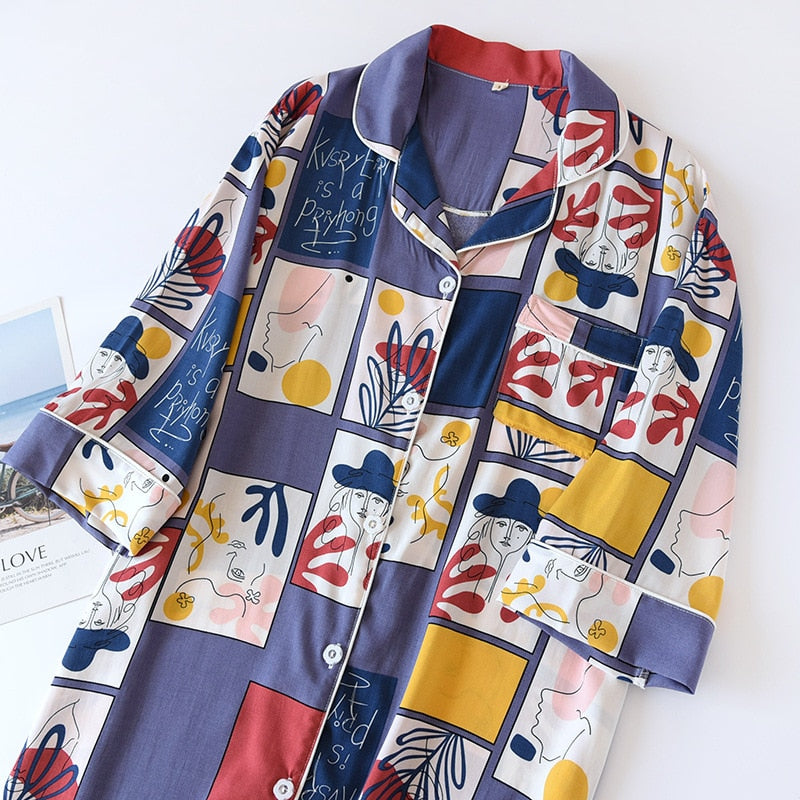 The Comic Abstract Solid Original Pajamas-Original Pajamas