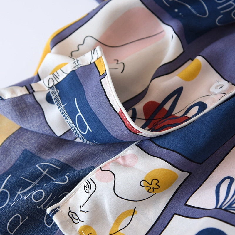 The Comic Abstract Solid Original Pajamas-Original Pajamas