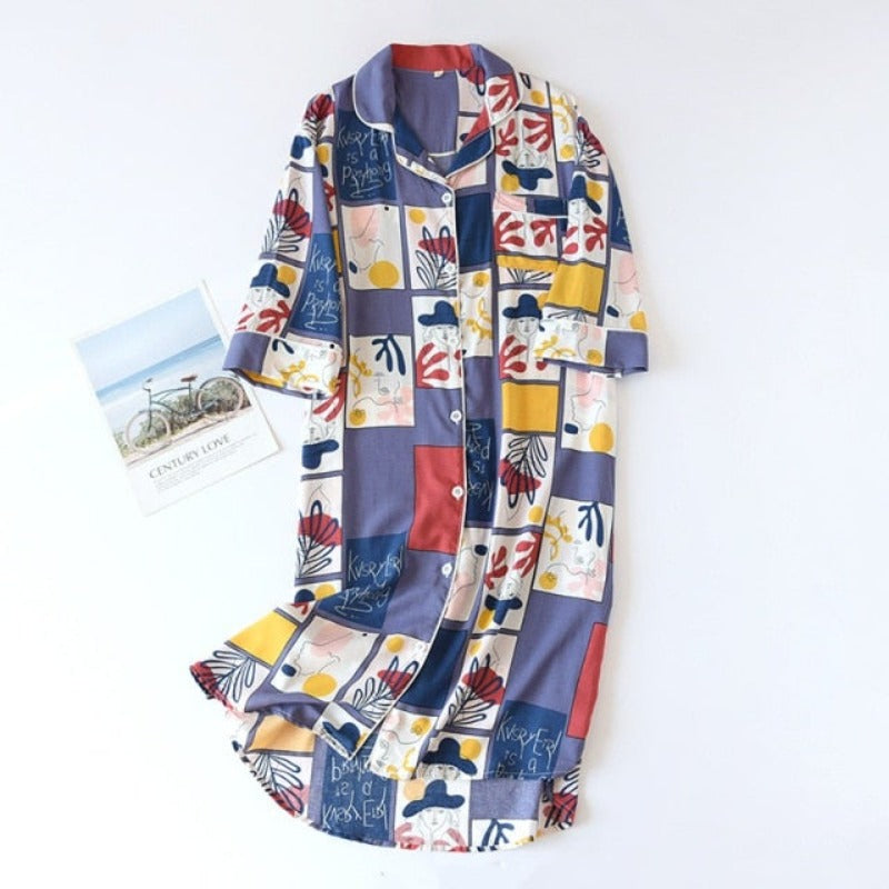 The Comic Abstract Solid Original Pajamas-Original Pajamas