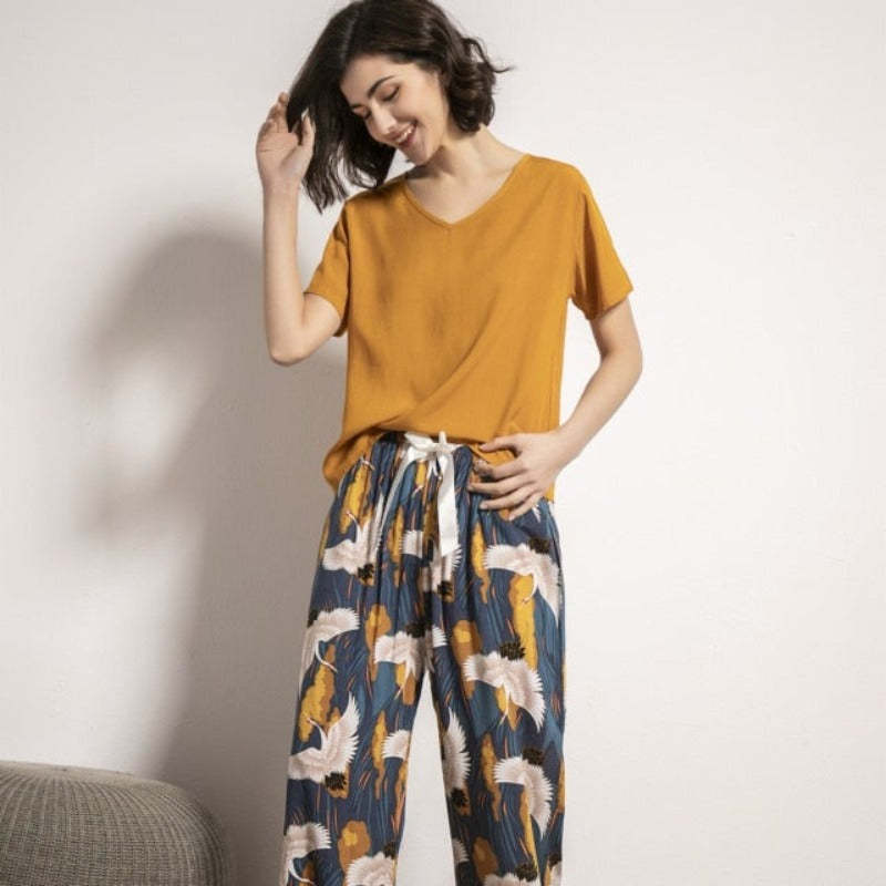 The Simple Cotton Original Pajamas Beautiful Pajama Sets-Original Pajamas