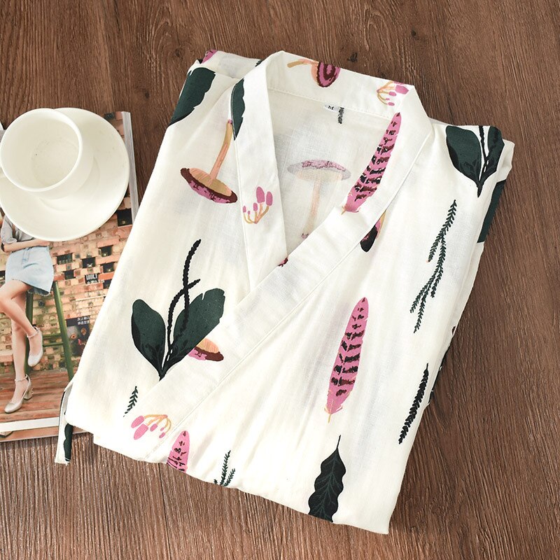 The Evergreen Floral Print Comfortable Cotton Sleepwear-Original Pajamas
