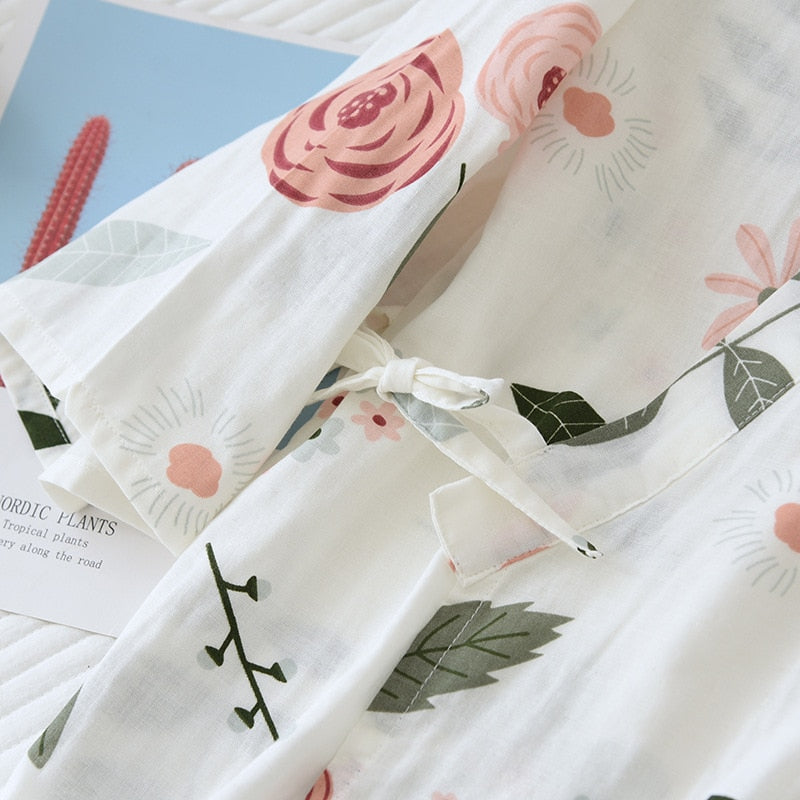 The Summer Garden Solid Original Pajamas-Original Pajamas