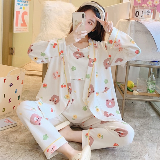 The Long Postpartum Affordable Pajama Sets Women-Original Pajamas