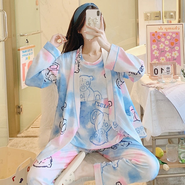 The Long Postpartum Affordable Pajama Sets Women-Original Pajamas