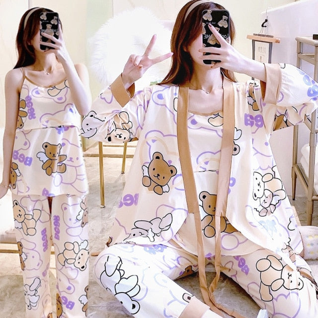 The Long Postpartum Affordable Pajama Sets Women-Original Pajamas