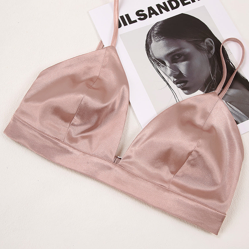 The Solid Silk Women Pajama Set Original Pajamas 3 Piece Set-Original Pajamas