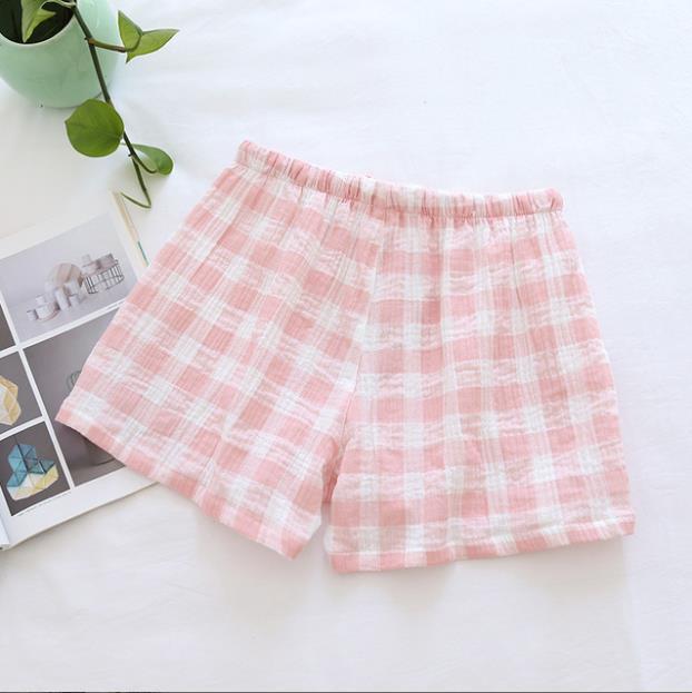 The Drawstring Plaid Pajama Shorts Original Pajamas-Original Pajamas
