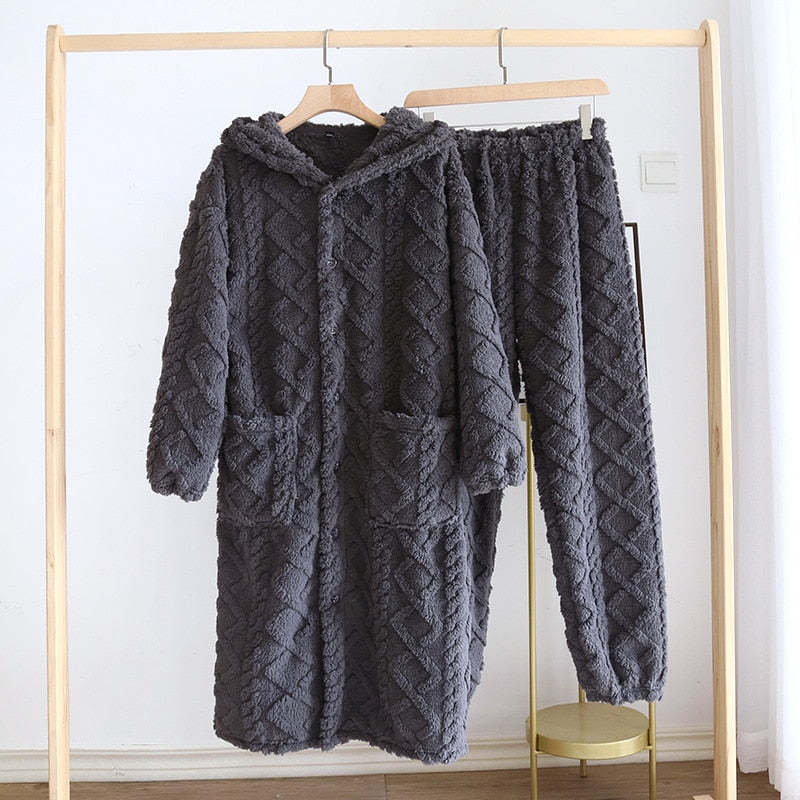 The Twisted Full-Length Solid Original Pajamas-Original Pajamas