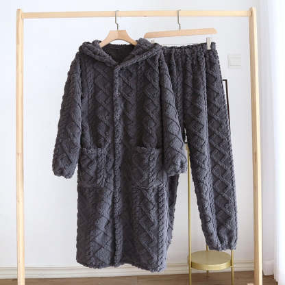The Twisted Full-Length Solid Original Pajamas-Original Pajamas